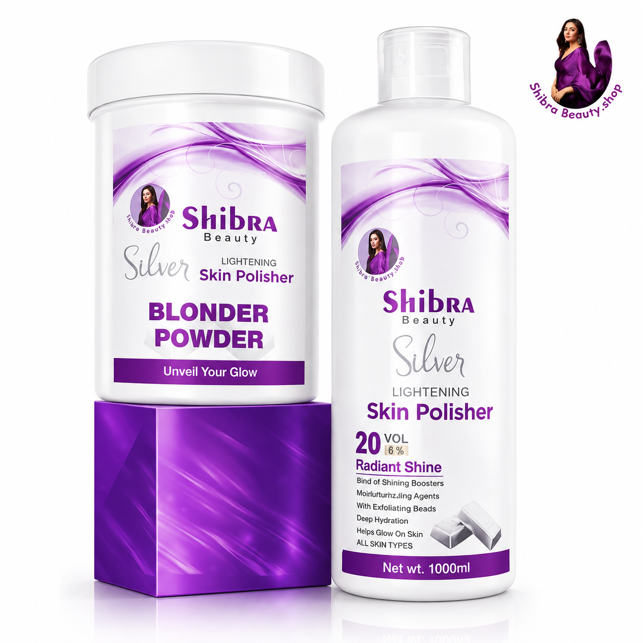 Shibra Beauty Silver Lightening Skin Polisher