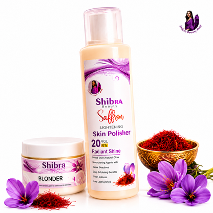 Shibra Beauty Saffron Skin Polish 20 Benefits in 1 – Glowing & Smooth Skin – 500ml