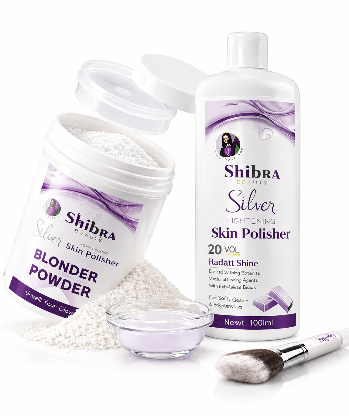Shibra Beauty Silver Lightening Skin Polisher