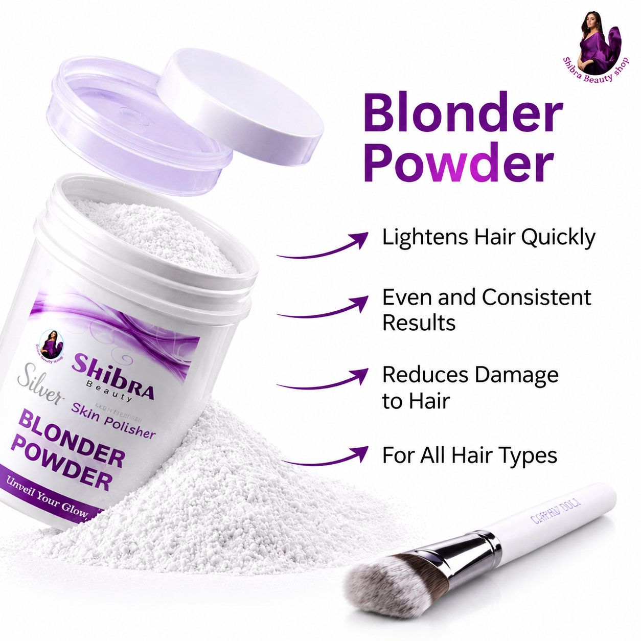 Shibra Beauty Silver Lightening Skin Polisher
